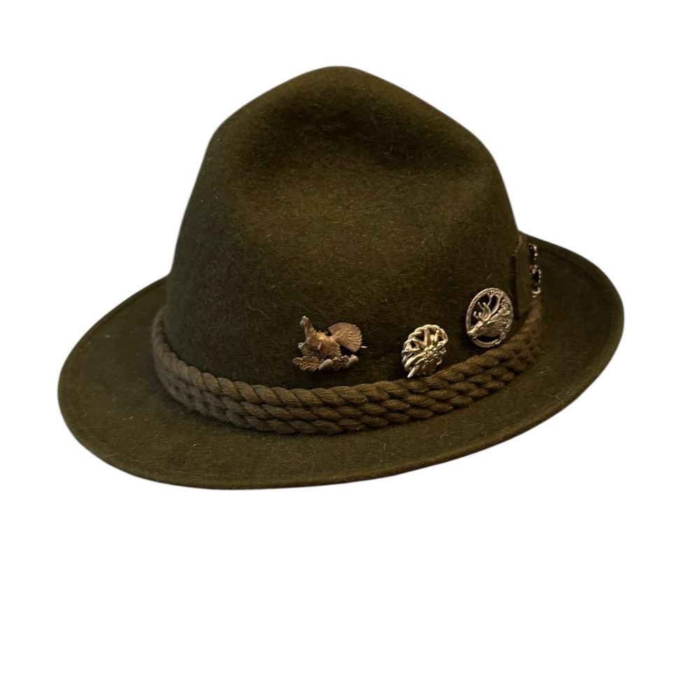 Elegant Olive Green Women's Hat